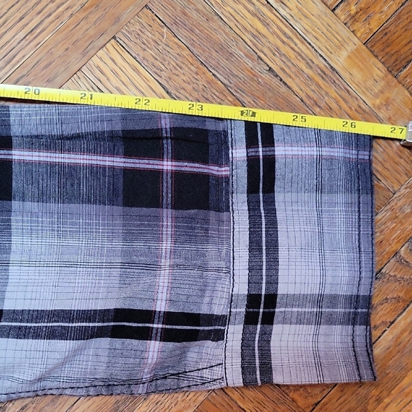 INC International Concepts Black and Gray Casual Button Down Shirt SIZE XXL - Picture 5 of 8